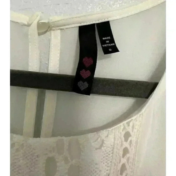 White Lace Summer Tank Midi Dress‎ size Small - Picture 3 of 4